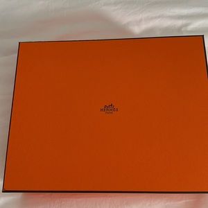 Hermes box and ribbon